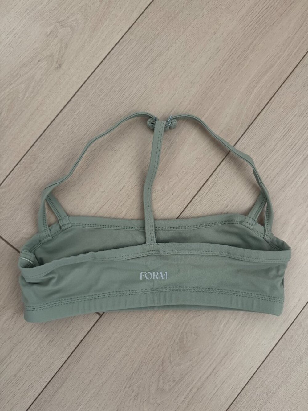 Sage Green T-Back Sports Bra